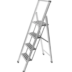 Aluminiowa drabina, 4-stopniowa, WENKO