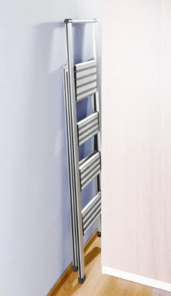 Aluminiowa drabina, 4-stopniowa, WENKO