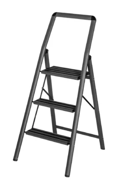 Aluminiowa drabina, 3-stopniowa, WENKO