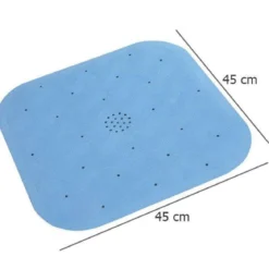 Antypoślizgowa mata do brodzika NATUAL RUBBER, 45 x 45 cm