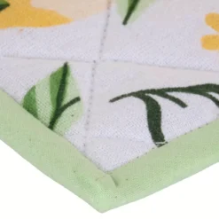 Łapka kuchenna LEMONY, wzór w cytryny, 20 x 20 cm