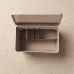Apteczka metalowa z wyjmowaną tacką, 32,5 x 16,5 x 20,5 cm