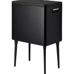 Automatyczny kosz na śmieci, 35 l, metalowy