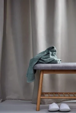 Ława do przedpokoju z półką na buty BAHARI, bambusowa, WENKO