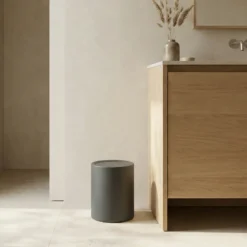 Łazienkowy kosz na śmieci RUND, 6 l
