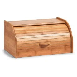 Bambusowy chlebak, pojemnik na pieczywo, 40 x 26 x 20 cm, ZELLER