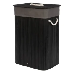 Bambusowy kosz na pranie SADE, 80 l
