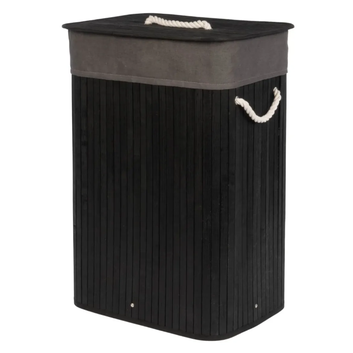 Bambusowy kosz na pranie SADE, 80 l