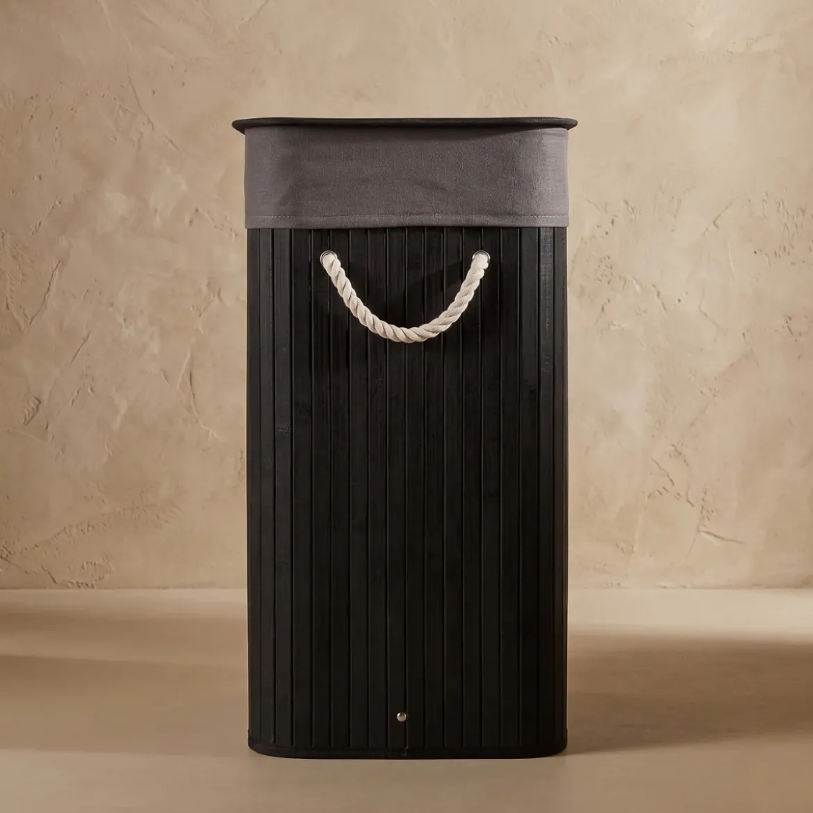 Bambusowy kosz na pranie SADE, 80 l