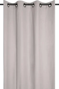 Bawełniana zasłona na przelotkach DUO, 135 x 240 cm