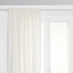 Bawełniana zasłona na taśmie plaster miodu WIDDY, 130 x 260 cm