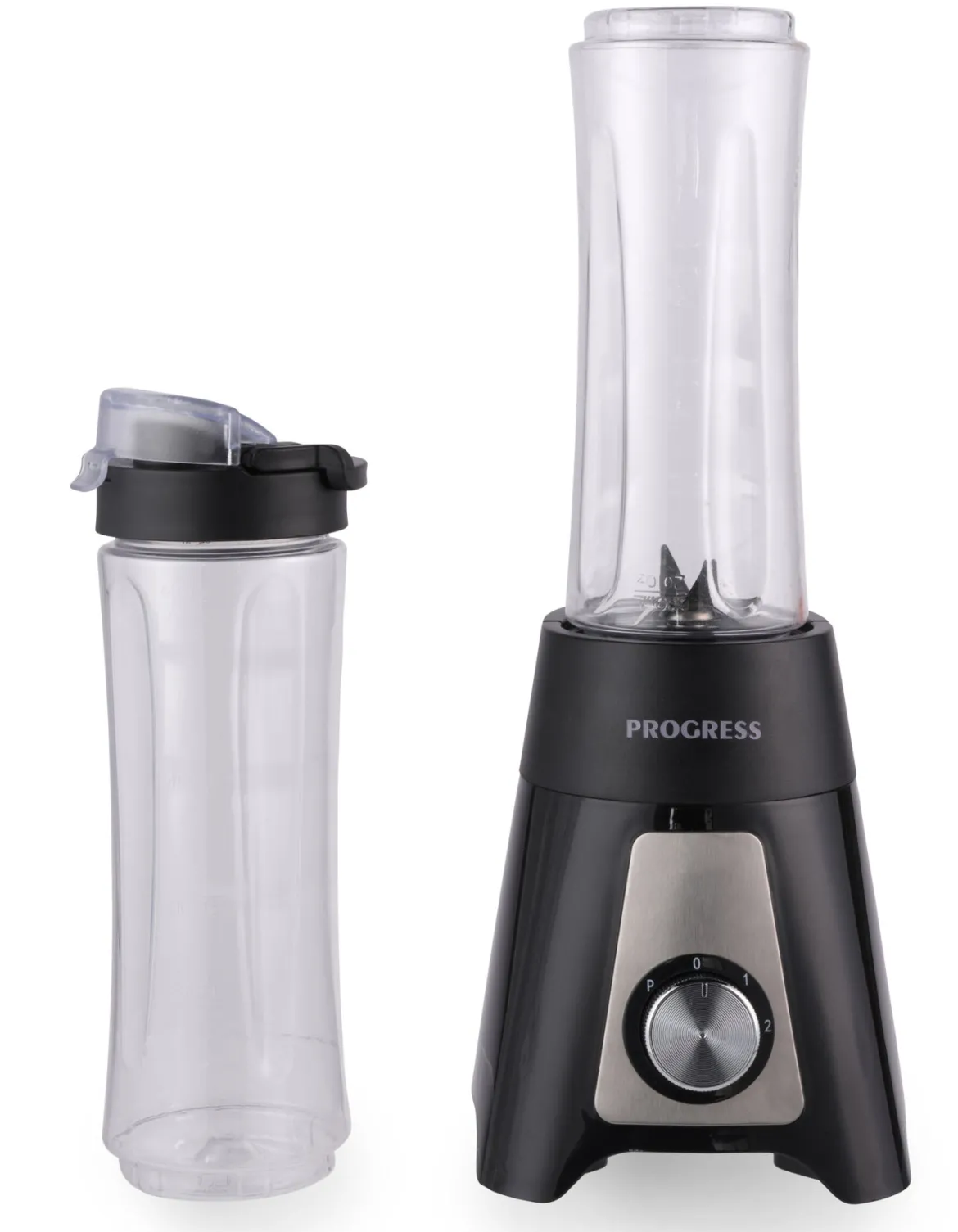 Blender do smoothie shaker Progress 400 W, 2 prędkości, 600 ml
