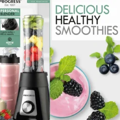 Blender do smoothie shaker Progress 400 W, 2 prędkości, 600 ml