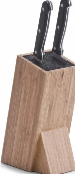 Blok na noże, stojak do noży, bambusowy, ZELLER
