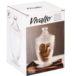 Bomboniera szklana na słodycze VIVO, 950 ml