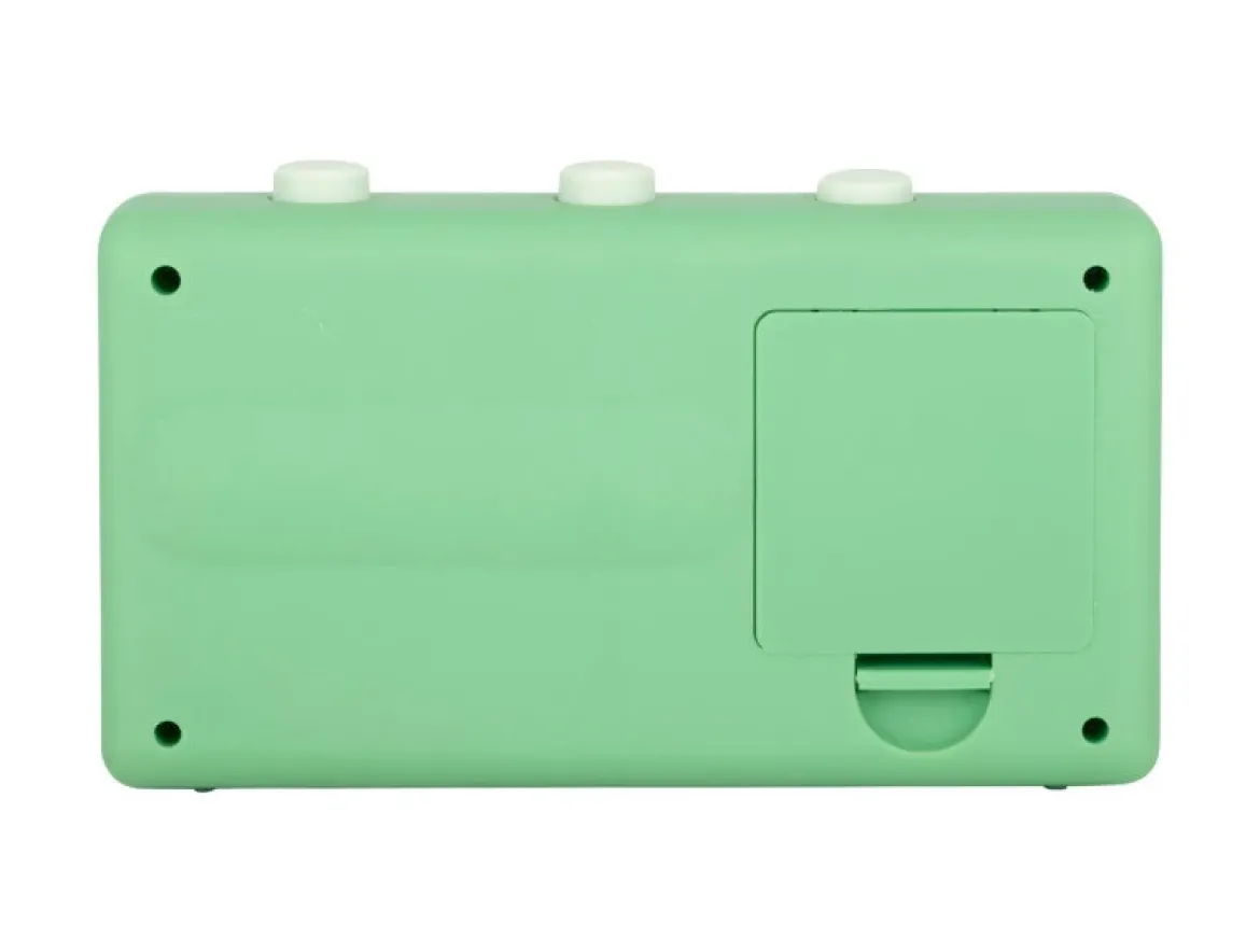 Budzik retro FLIP z datą