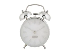 Budzik retro PEARL GLOW, Ø 8 cm