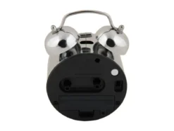 Budzik retro PEARL GLOW, Ø 8 cm