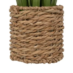 Bukiet lnu ZYA w doniczce z włókien naturalnych, 91 cm