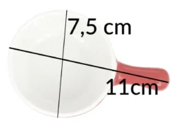 Ceramiczna dipówka, sosjerka, naczynie do zapiekania