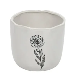 Ceramiczna osłonka na doniczkę, Ø 15 cm