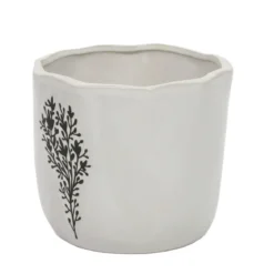 Ceramiczna osłonka na doniczkę, Ø 15 cm