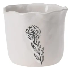 Ceramiczna osłonka na doniczkę, Ø 12,5 cm