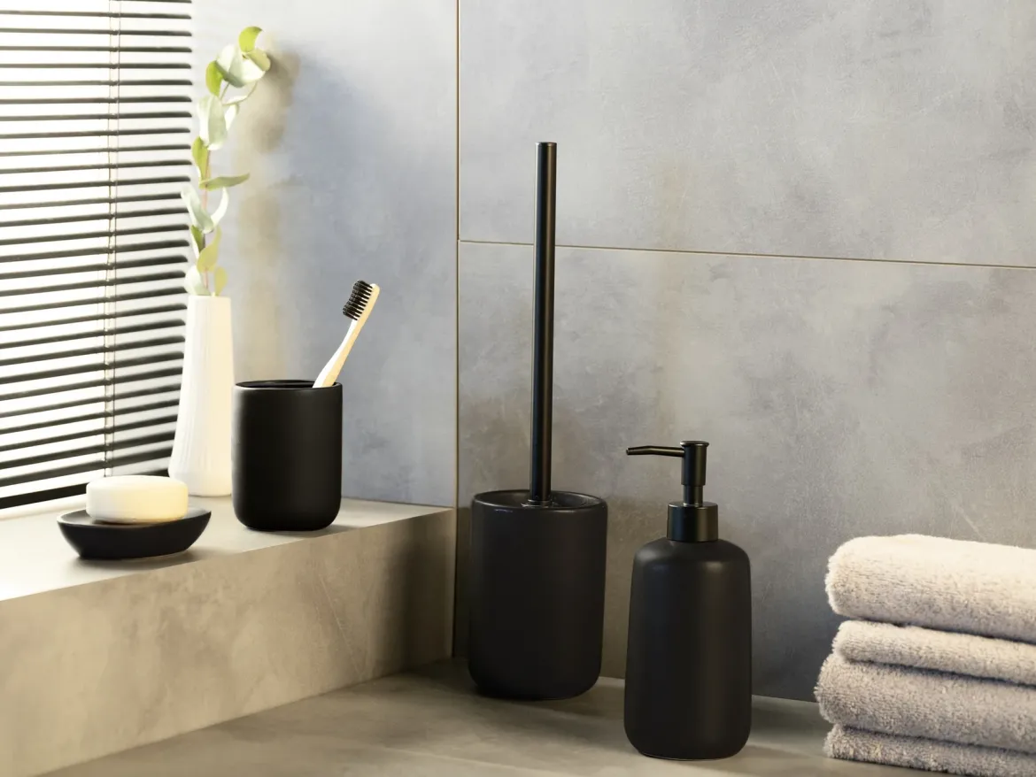 Ceramiczny dozownik do mydła OLINDA, 500 ml