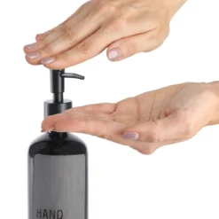 Ceramiczny dozownik na mydło HANDSOAP, Ø7 x 20,8 cm