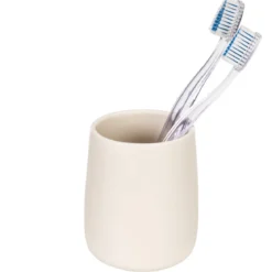 Ceramiczny kubek na szczoteczki MARGO, Ø 8,2 cm