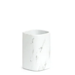 Ceramiczny kubek na szczoteczki MARBLE