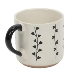 Ceramiczny kubek z uchem, 350 ml