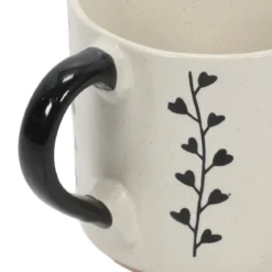 Ceramiczny kubek z uchem, 350 ml