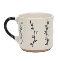 Ceramiczny kubek z uchem, 350 ml