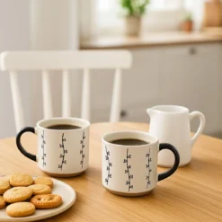 Ceramiczny kubek z uchem, 350 ml
