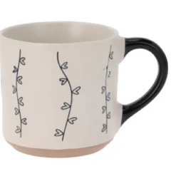 Ceramiczny kubek z uchem, 350 ml