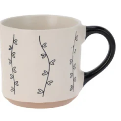Ceramiczny kubek z uchem, 350 ml