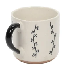 Ceramiczny kubek z uchem, 350 ml
