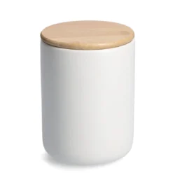 Ceramiczny słoik z wieczkiem, na produkty sypkie, 1200 ml