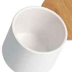 Ceramiczny słoik z wieczkiem, na produkty sypkie, 320 ml