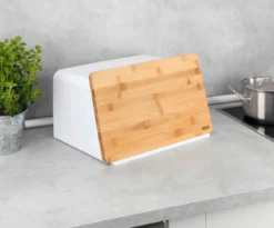 Chlebak z deską do krojenia z drewna bambusowego KUBO, WENKO