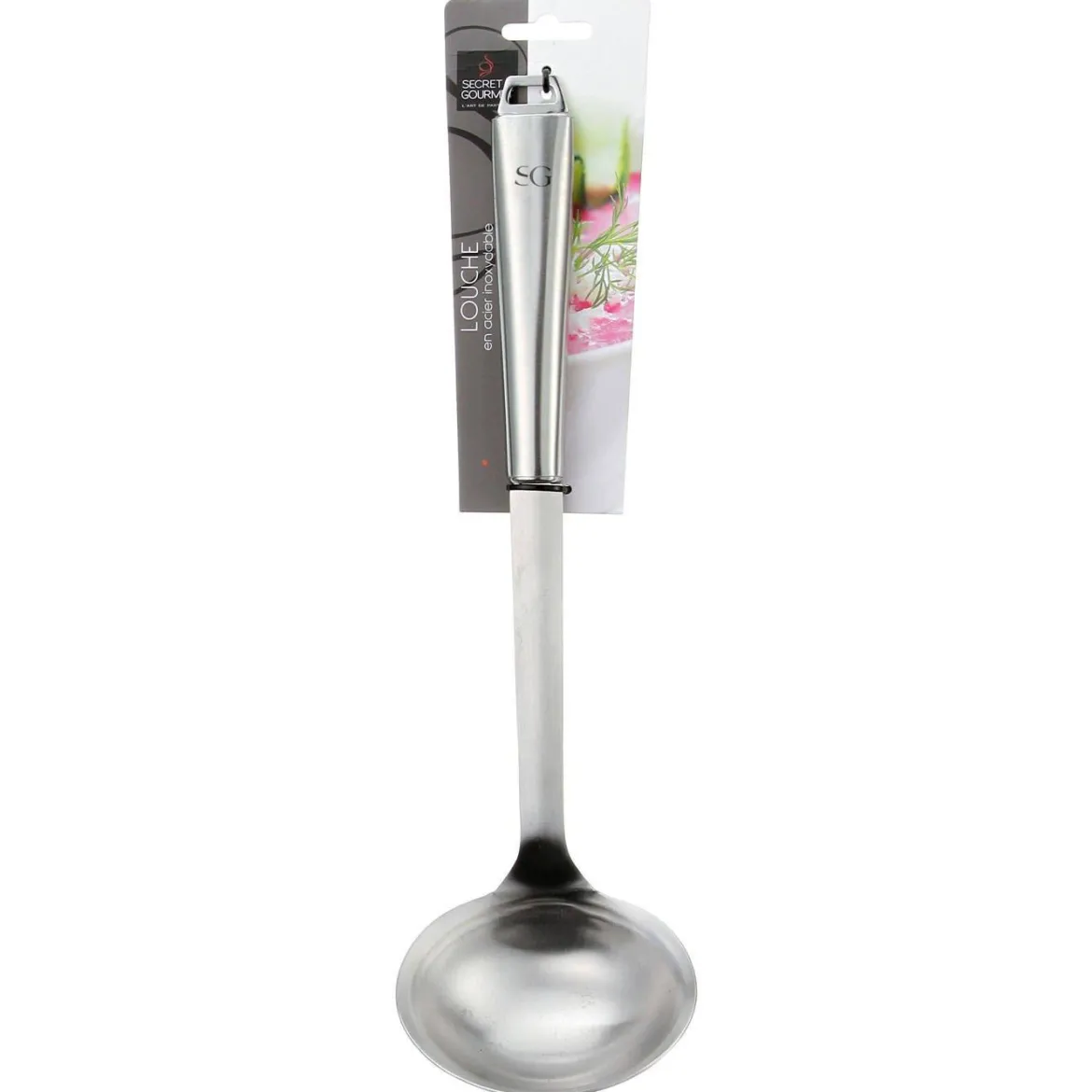 Chochla do zupy, stal nierdzewna, 34 cm