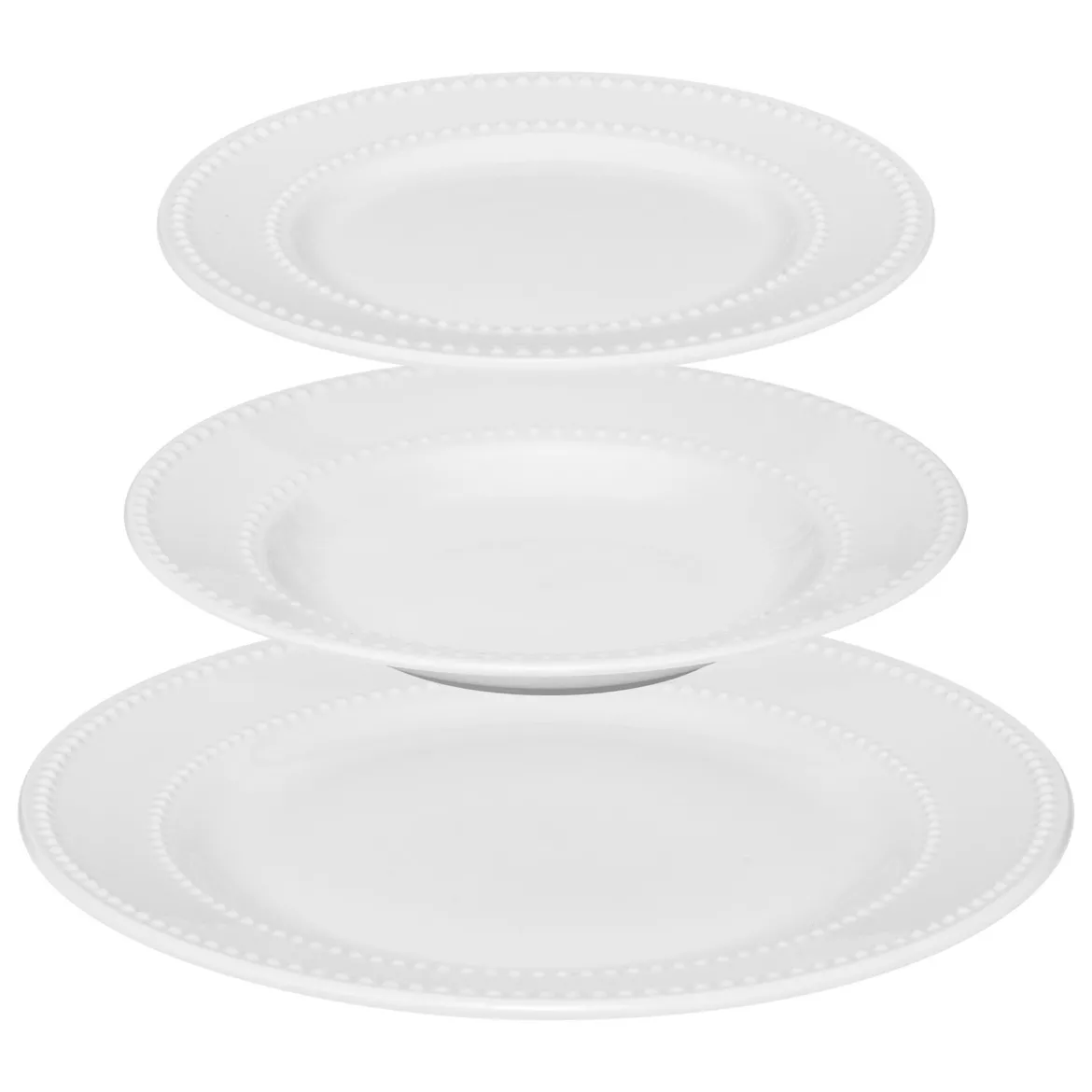 18-częściowy serwis obiadowy PEARL, porcelana