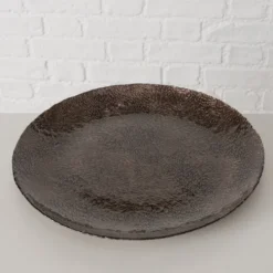 Dekoracyjny talerz szklany MARONI, Ø 32 cm