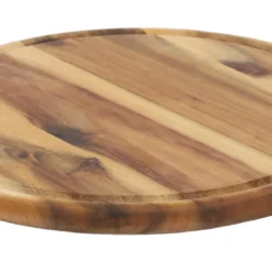 Deska do krojenia mięsa, wędlin, okrągła z drewna akacjowego, Ø 25 cm, Kesper