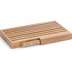 Deska do krojenia pieczywa + nóż w komplecie, 2w1, ZELLER