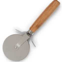 Deska do pizzy z nożykiem, Ø 32 cm, bambus, ZELLER