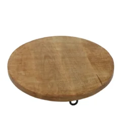 Deska do serwowania przekąsek, w stylu eko do każdej kuchni, Ø 40 cm