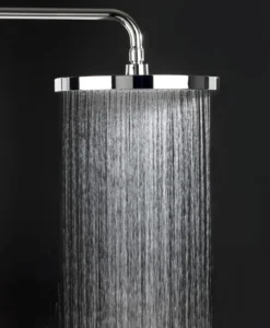 Deszczownica sufitowa okrągła SOFTWATER, Ø 26 cm, WENKO, srebrna