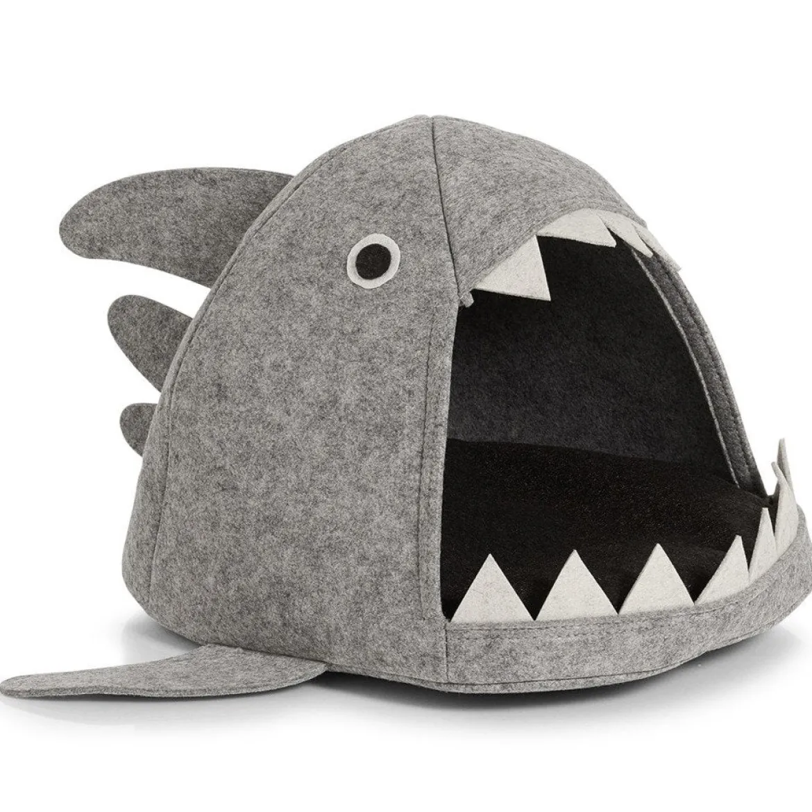 Domek dla kota - legowisko Shark, filcowy, 45x38x32 cm, ZELLER